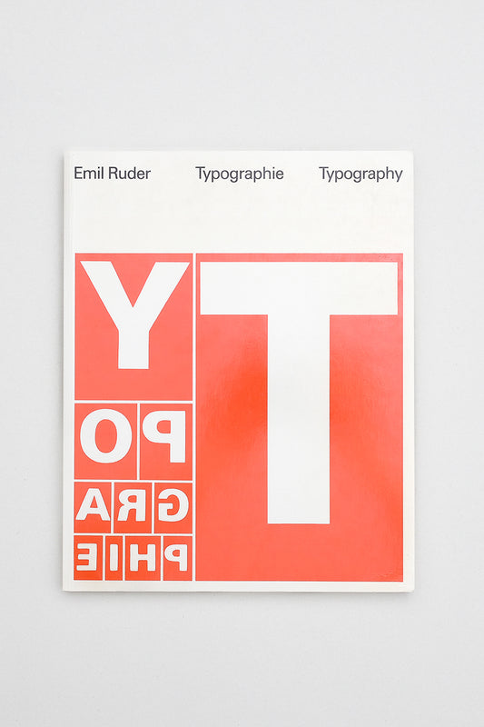Typographie: A Manual of Design｜Emil Ruder