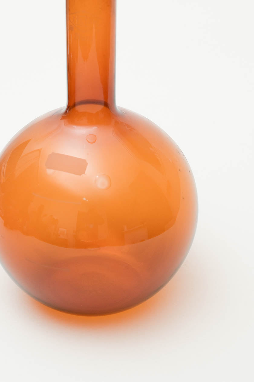 Laboratory flask vase